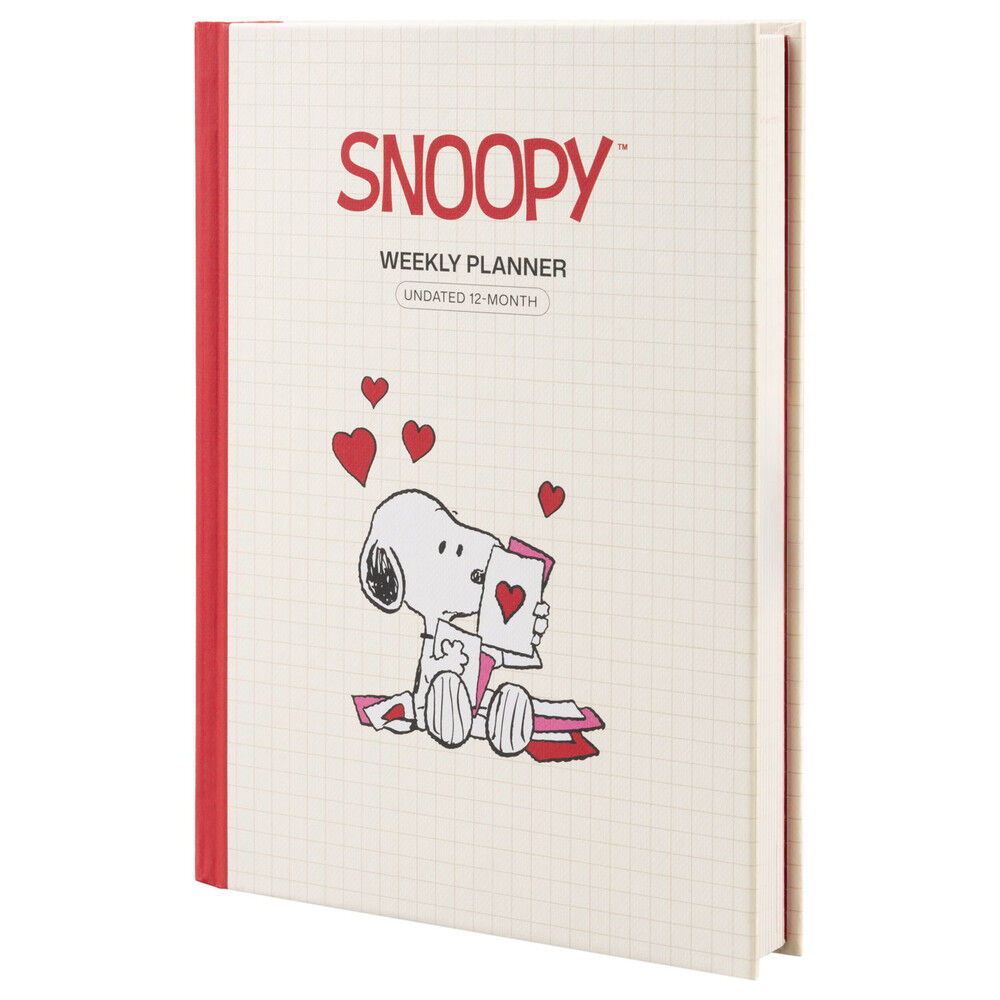 Agenda A5 sin fecha semana vista Snoopy - Frikibase.com