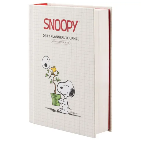 Agenda A6 sin fecha dia pagina Snoopy - Frikibase.com