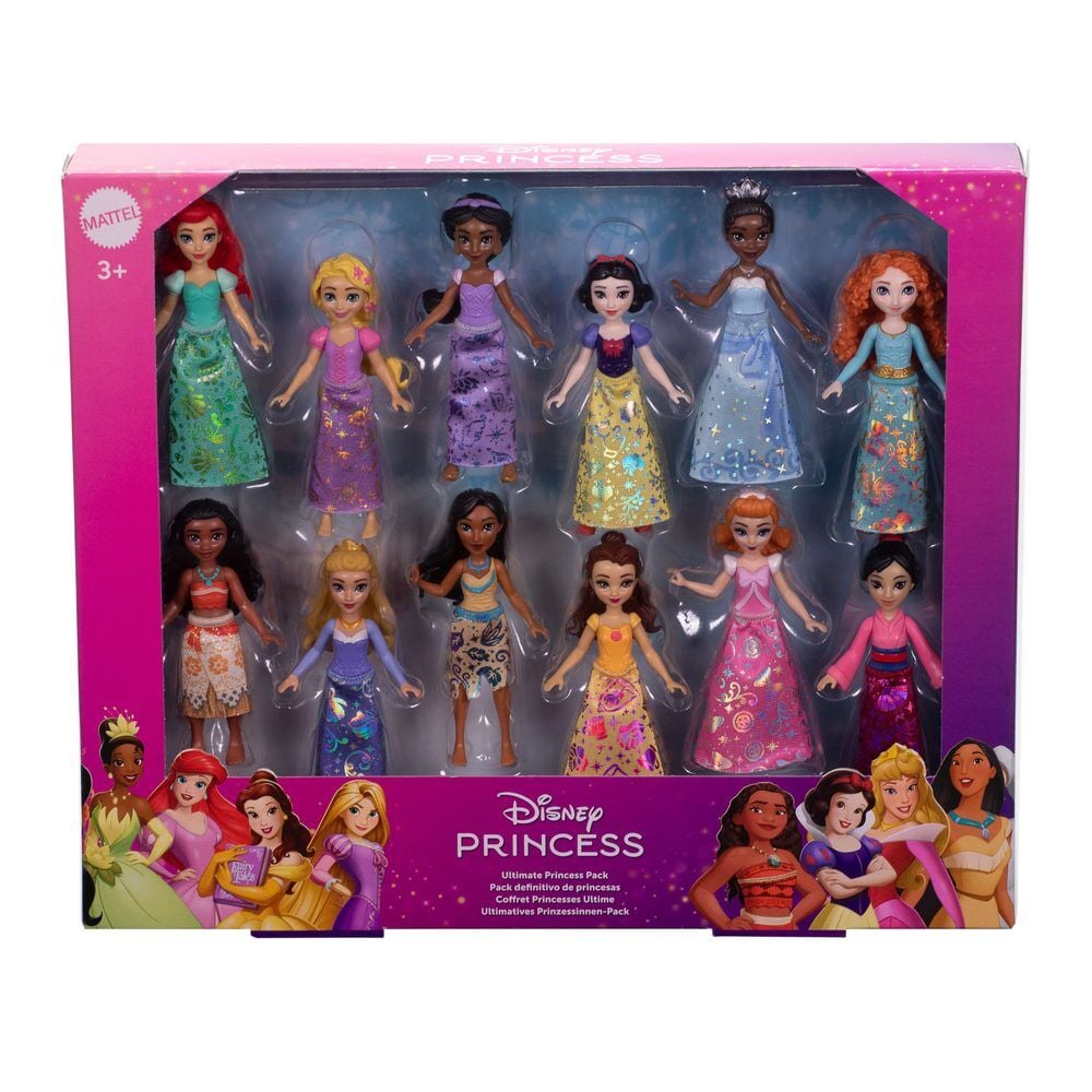 Blister 12 figuras Princesas Disney - Frikibase.com
