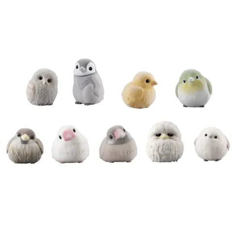 Figura Pajaro Mofu Mofu Tenori Friends 5cm (pack) - Frikibase.com