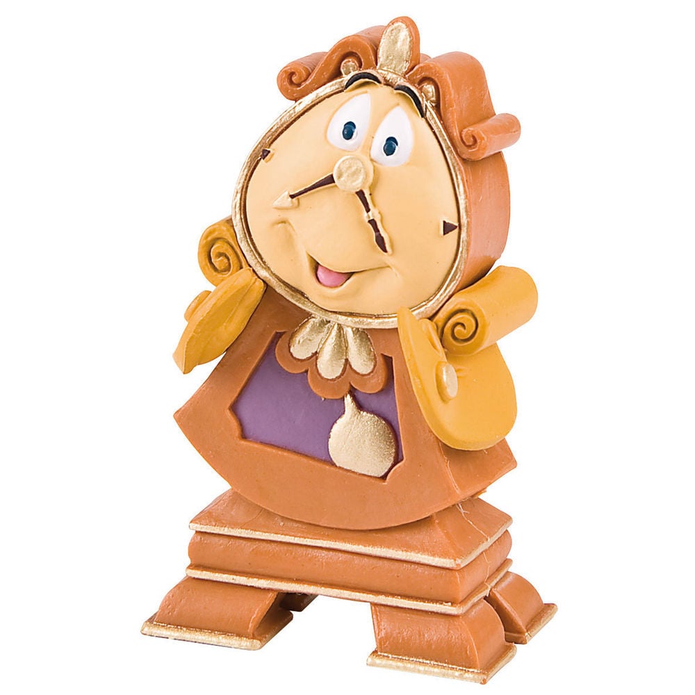 Figura Reloj Ding Dong La Bella y La Bestia Disney 6cm - Frikibase.com