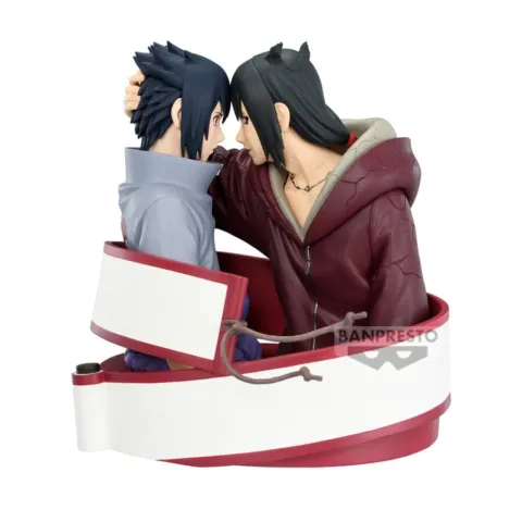 Figura Sasuke Uchiha Itachi Uchiha Portrelic Naruto Shippuden 12cm - Frikibase.com
