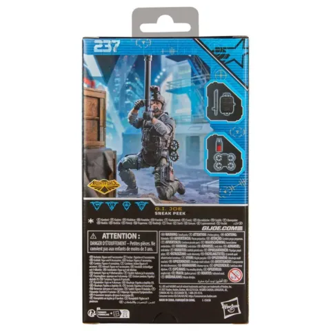 Figura Sneak Peek Nightforce G.I. Joe 15cm - Frikibase.com