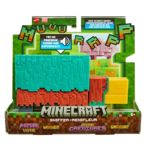 Figura Sniffer Minecraft sonido 8cm - Frikibase.com