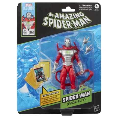 Figura Spiderman Doom Suit The Amazing Spider-Man Marvel Legends Series 15cm - Frikibase.com