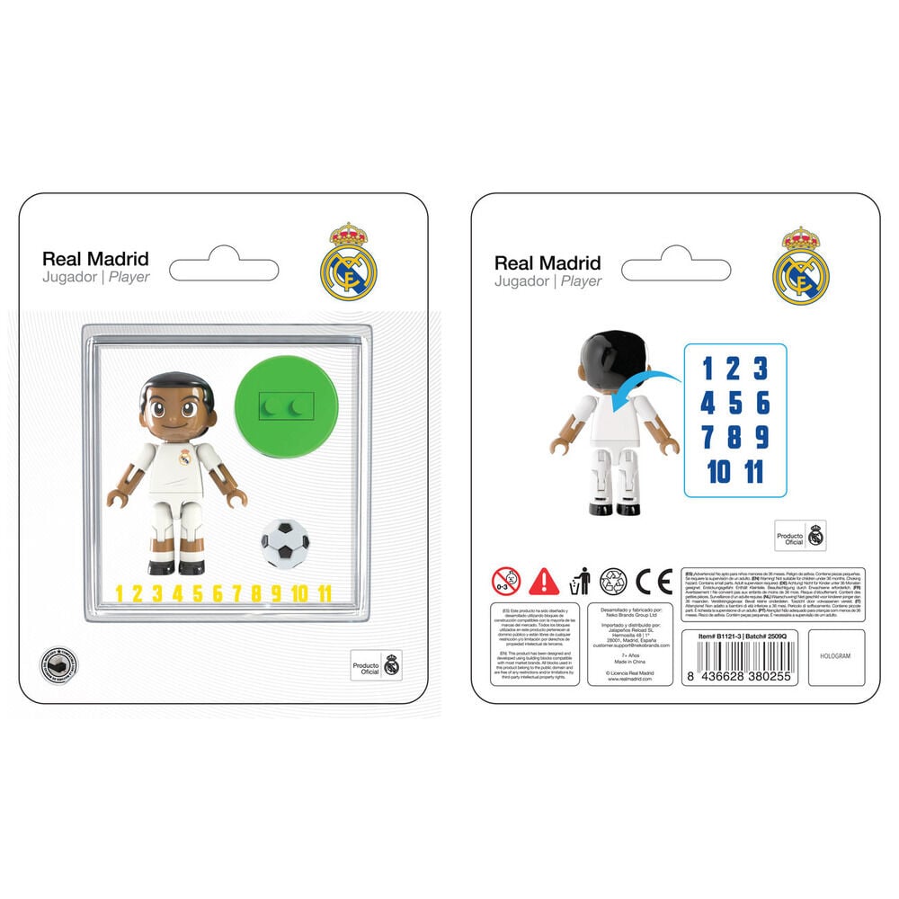 Figura jugador Real Madrid 4cm - Frikibase.com