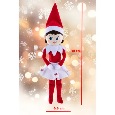 Peluche Niña Elfo The Elf On the Shelf 34cm - Frikibase.com