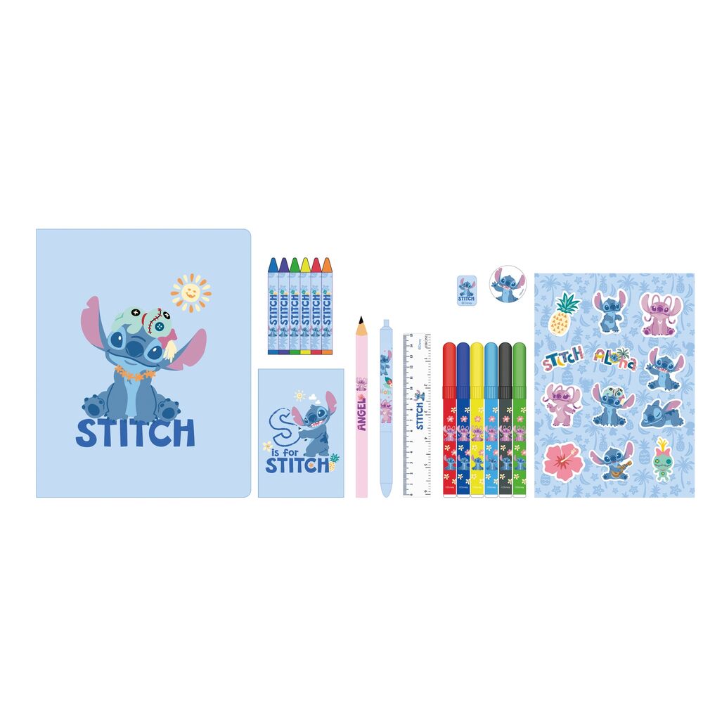 Set actividades Stitch Disney 31pzs - Frikibase.com