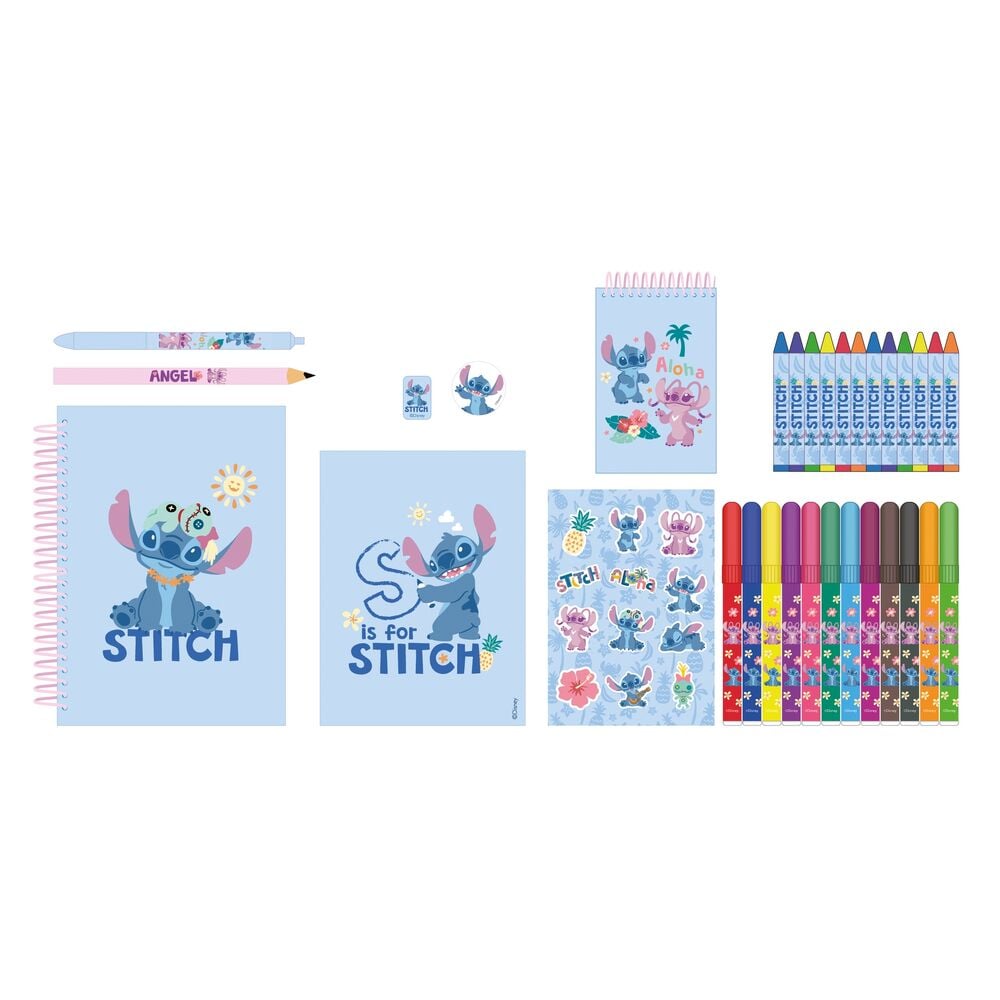 Set actividades Stitch Disney 43pzs - Frikibase.com