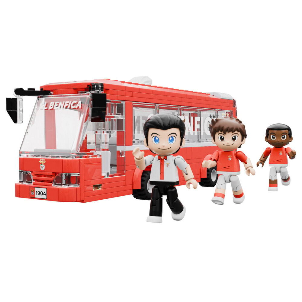 Set autobus + figuras Benfica 332pzs - Frikibase.com