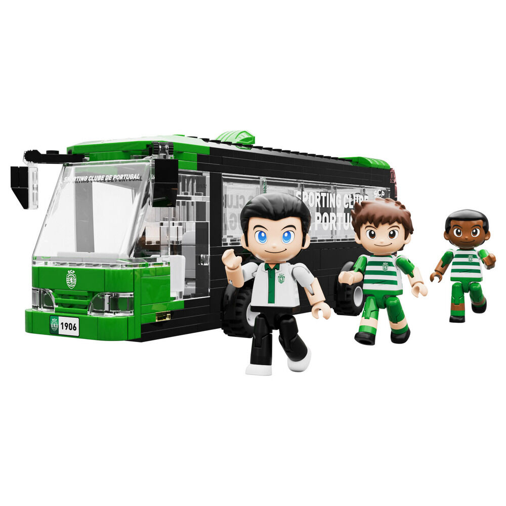 Set autobus + figuras Sporting PT 332pzs - Frikibase.com